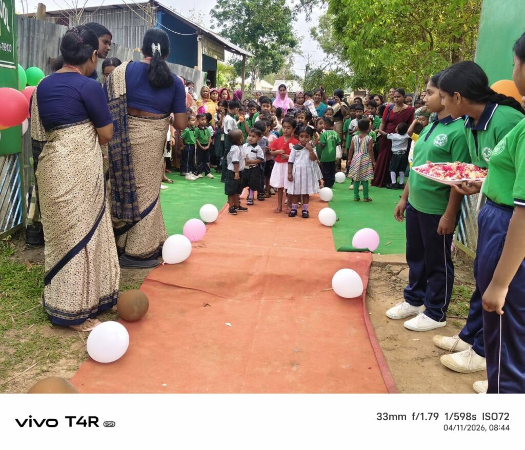 1st Day in school or Beginning of school life (welcome ceremony) in Sundar Jibaner Janna School, Fultali